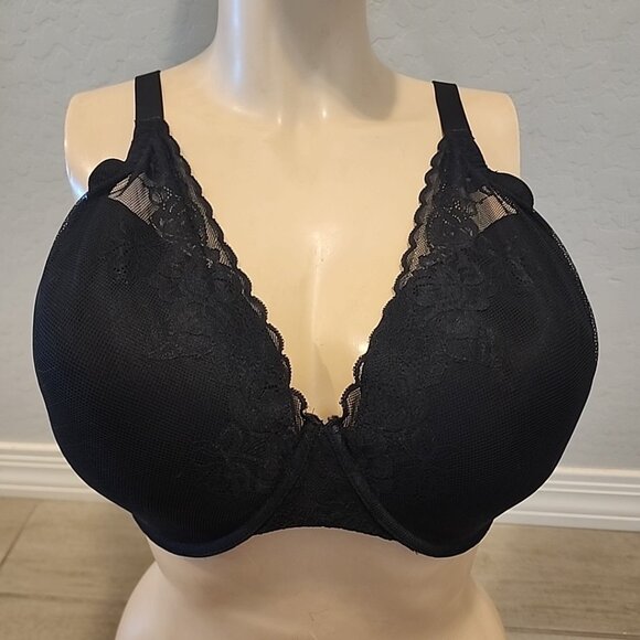 Natori Bra 38H Black Underwire Lightly Lined - Picture 1 of 3